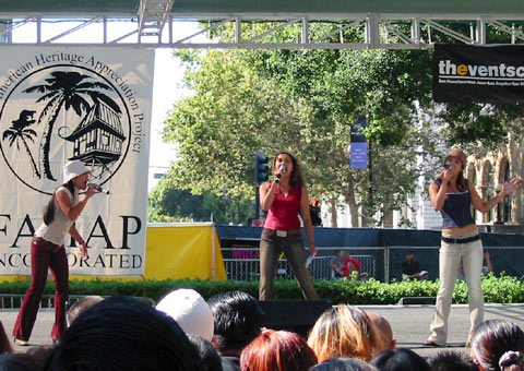 On Stage in San Jose