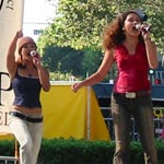 On Stage in San Jose